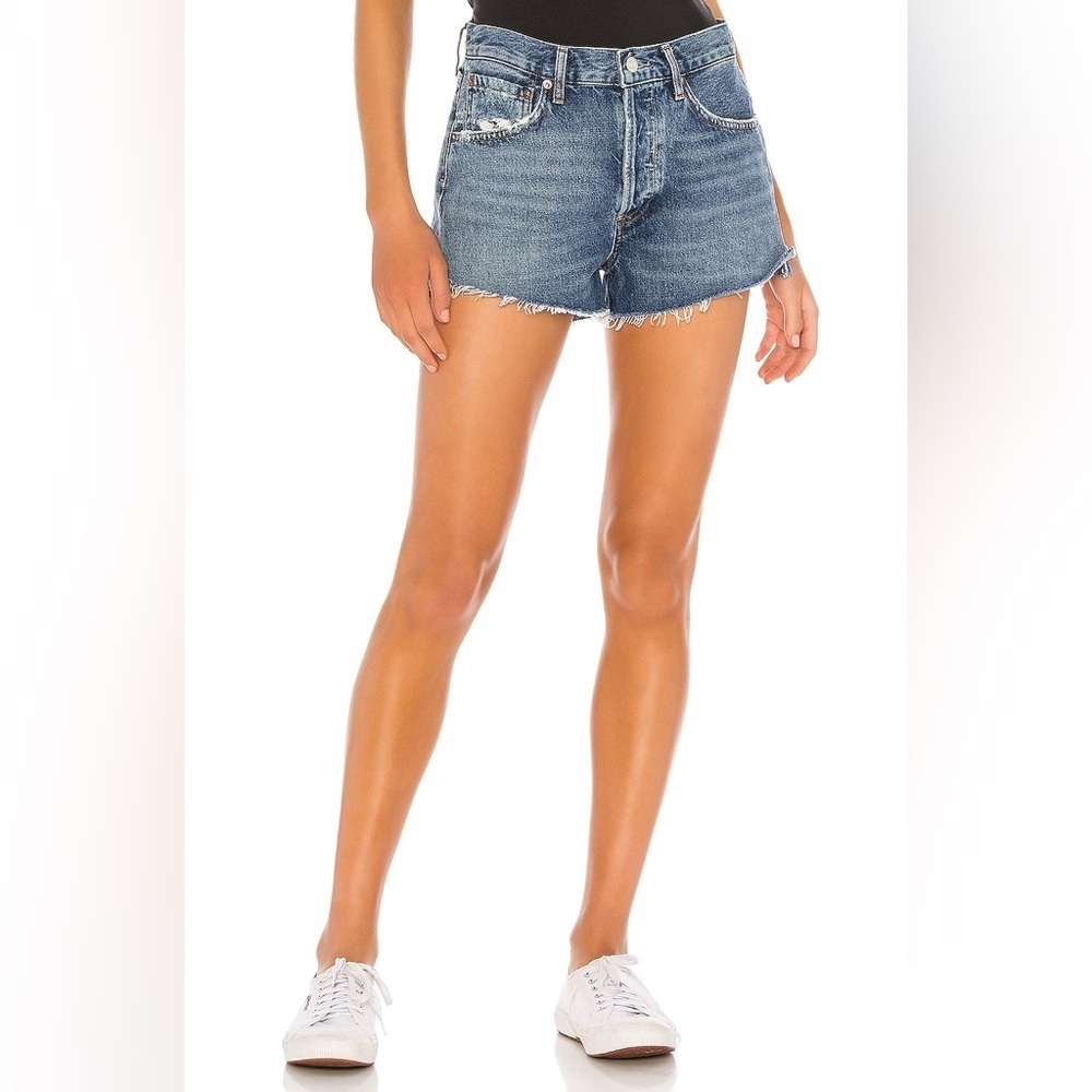 AGOLDE Parker Vintage Cut Off Short in Lowkey - Size 25